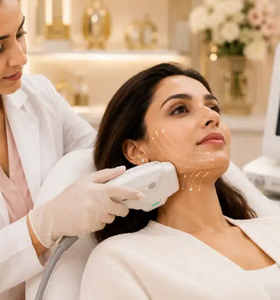 Skin tightening treatment
